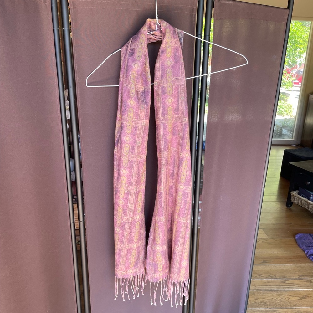 Reversible Polyester Scarf - Picture 2 of 2